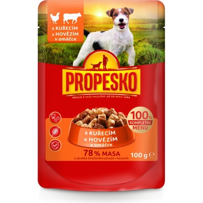 Propesko kura a hovädzia 100 g