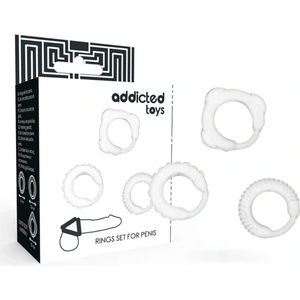 Addicted Toys - c-ring комплект прозрачен