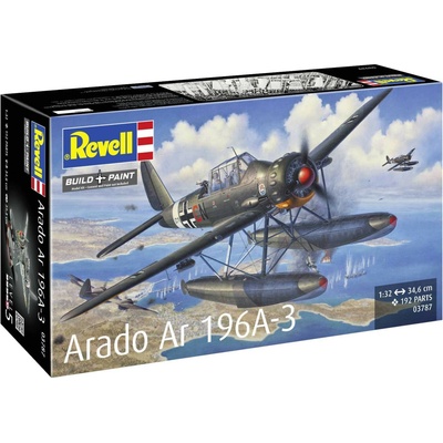 Revell Plastic ModelKit letadlo 03787Arado Ar196A-3 Seaplane 1:32