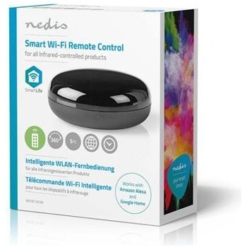 Diaľkový ovládač Nedis WIFIRC10CBK