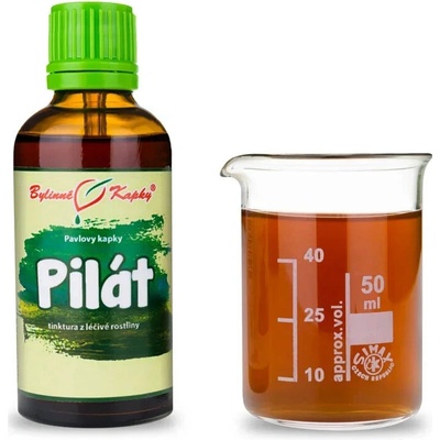 Bylinné kapky Pilát tinktura Pavlovy bylinné kapky 50 ml