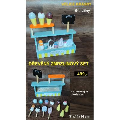 DŘEVĚNÝ ZMRZLINOVÝ SET