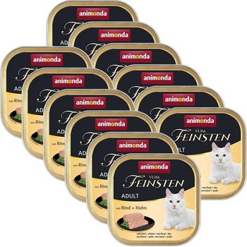 Animonda Vom Feinsten Adult - Говеждо и пиле 12 x 100 г