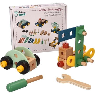 Adam Toys Konštrukčná stavebnica 40 ks