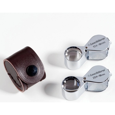 Leuchtturm Kapesní skládací lupa, 20x zvětšení