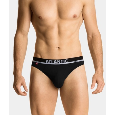 Atlantic MP-1565 pánské slipy černé