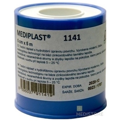 MEDIPLAST Textilná náplasť 1141 5 cm x 5 m