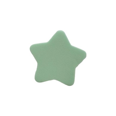 Absolute Cosmetics Houbička na make-up 6000 hvězdička zelená