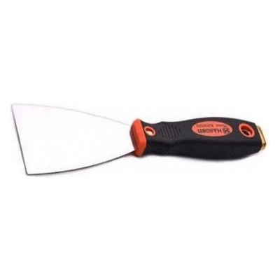 Špachtľa nerezová pogumovaná rukoväť 100 mm Profi HARDEN (620204)