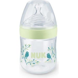 Nuk Шише NUK - Nature Sense, Temperature Control, РР, 150 ml, силиконов биберон S, зелено (10743018-зелен)