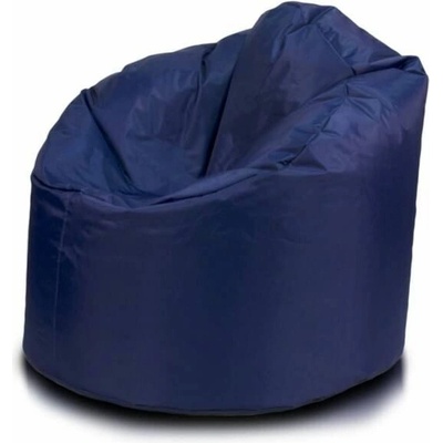 Intermedic SK sedací vak Star 85x90 cm ergonomický dizajn s podrúčkami 300 l NC08 Modrá tmavá