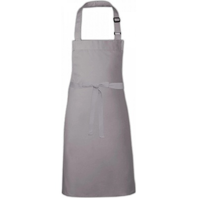 Link Kitchen Wear Nastavitelná zástěra na grilování bez potisku Šedá X979