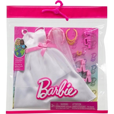 Mattel Barbie oblečky nevěsta HBV76