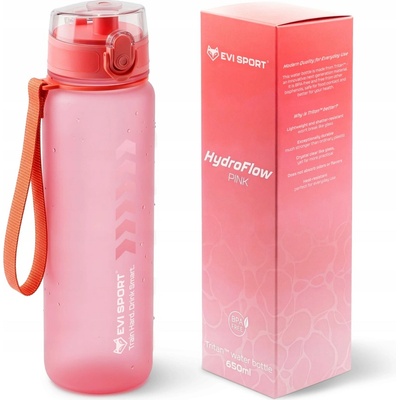 Evi lahev na pití růžový 650 ml