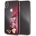 GUESS Glitter Hard Case - дизайнерски кейс с висока защита за iPhone XS Max (червен)