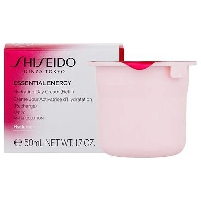 Shiseido Essential Energy Hydrating Day Cream SPF20 náhradní náplň 50 ml