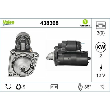 Startér VALEO 438368
