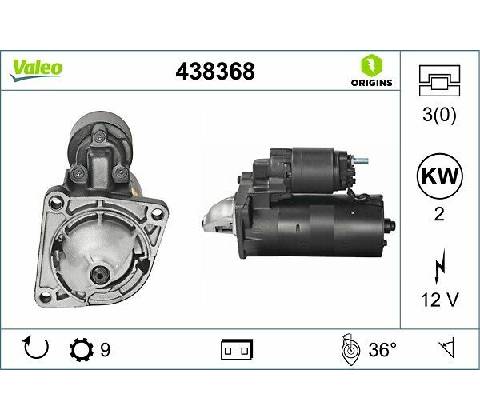 Startér VALEO 438368