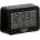 Adler Будилник с часовник Adler AD 1196, USB, 2xaa, черен (AD 1196 black)