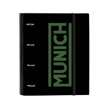 Munich Папка с пръстени Munich Caviar Черен 27 x 32 x 3.5 cm