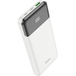 hoco. J102 захранваща банка 10000 mAh PD QC3.0 3A 20W 1 x USB-A, 1 x USB-C бял (J102_W)