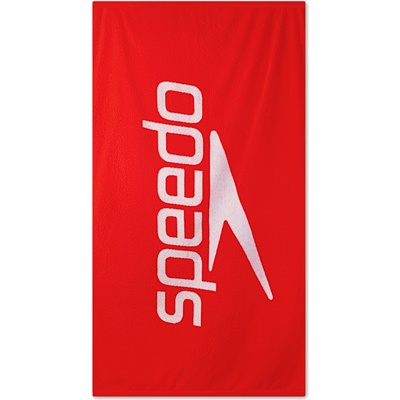 Speedo Кърпа с логото на Speedo, червена/бяла