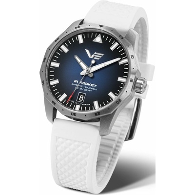 Vostok Europe NH35/125A748 biely silikónový remienok