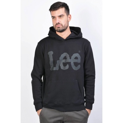 Lee hoodie sweatshirt L82CTJ01 čierna