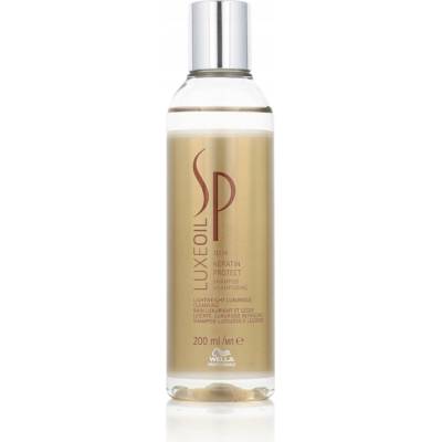 Wella Professionals SP Luxe Oil Keratin Protect Shampoo keratinový šampon pro poškozené vlasy 200 ml