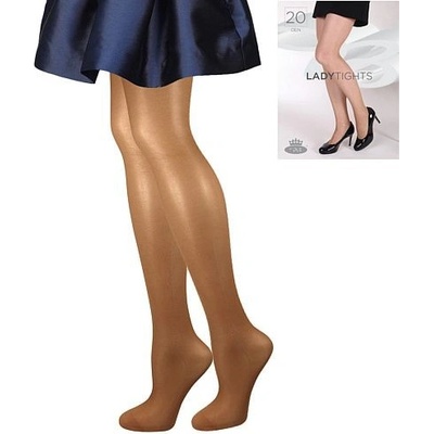 Lady B punčochové kalhoty LADY tights 20 DEN beige