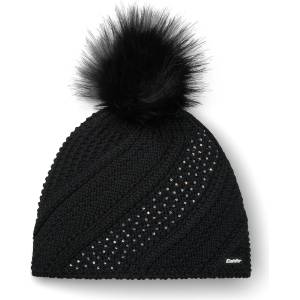 Eisbär Дамска зимна шапка (beanie) Eisbär Women's Sita Lux Crystal Beanie - Schwarz / Schwarz - размер One Size (204-6678-0511)