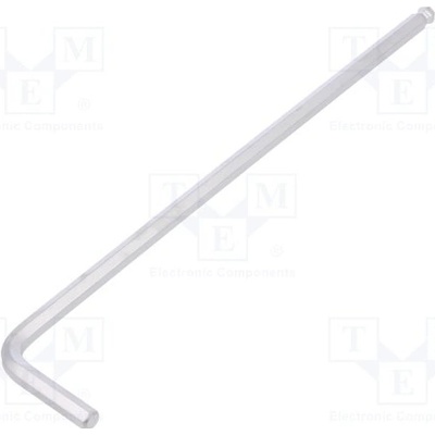 Imbusový klíč Wiha 01398, kulovitá HEX 4mm 142mm Povlak chrom