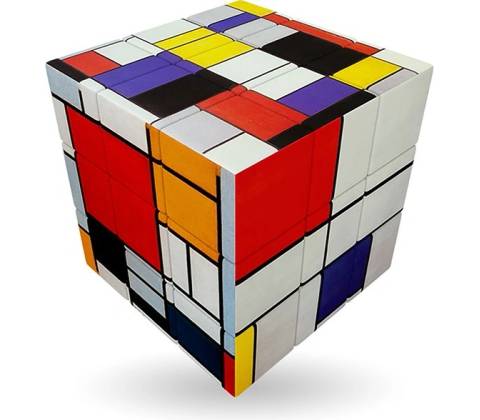 V Cube Mondrian 3
