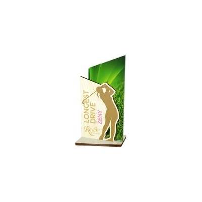 Poháry Bauer Akrylátová trofej APLA0012M01 Golf