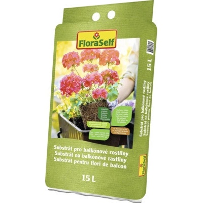 FloraSelf na balkónové rastliny 15 l