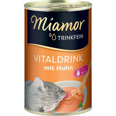 Miamor Trinkfein Vitaldrink nápoj pro koťata kuřecí maso 24 x 135 ml