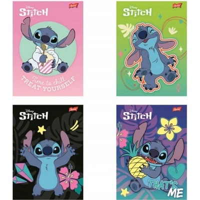 Unipap Kockovaný A5 Lilo a Stitch