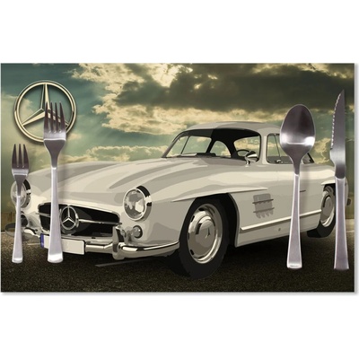Sablio Prestieranie Mercedes-Benz 300 SL Na ceste 40x30cm