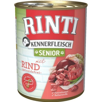 Rinti Kennerfleisch Senior hovädzie 400 g