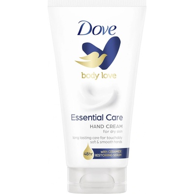 Dove Body Care Essential Care krém na ruce pro suchou pokožku 75 ml
