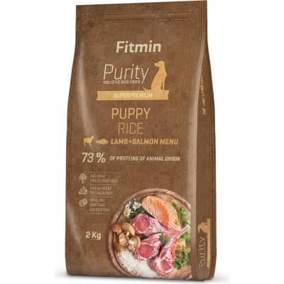 Dibaq Fitmin Purity Lamb & Salmon Rice храна за кученца 2 kg