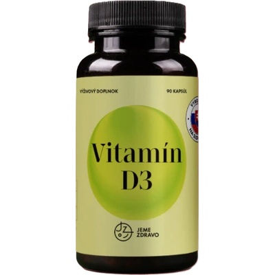 Jeme zdravo Vitamín D3 90 kapsúl