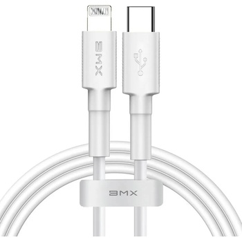 Baseus MFI сертифициран USB-C към Lightning кабел за Apple устройства с Lightning порт (180 см) - Baseus BMX Mini USB-C to Lightning Cable PD 18W (CATLSW-B02) (бял) (CATLSW-B02)