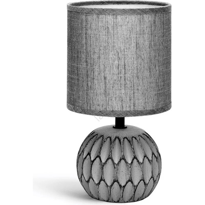 Aigostar - Настолна лампа 1xE14/40W/230V сива (AI0176)