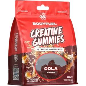 Applied Nutrition Bodyfuel Creatine Gummies [40 желирани бонбони] Кола