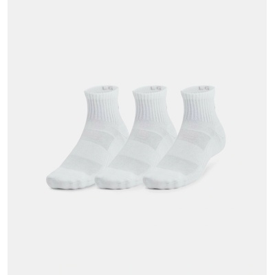 Under Armour ponožky Training Cotton 3pk Qtr bílá