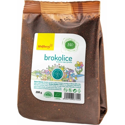 Wolfberry Brokolica BIO semienka na klíčenie 200 g