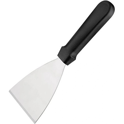 škrabka-obracečka 25x10cm gril., BLACK, NR/plast