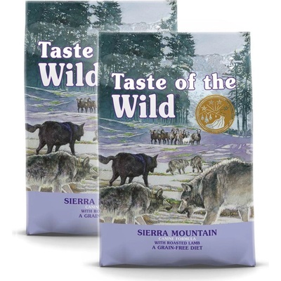 Taste of the Wild Sierra Mountain 2 x 12,2 kg