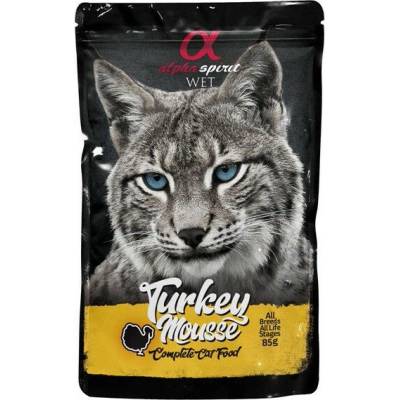 Alpha Spirit cat Jemné morčacie 85 g